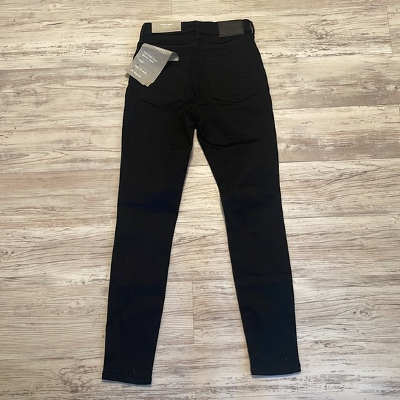 NWT Everlane the high rise skinny jean in black size 26 regular - Picture 6 of 7